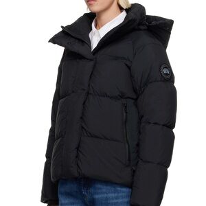 Canada Goose Women's Junction Down Puffer Jacket Black Label
